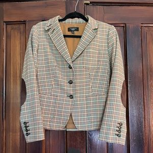 Talbots blazer with elbow patches